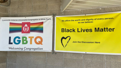 CUUCWP LGBTQ and BLM Banners